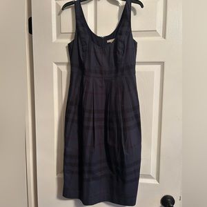 Burberry Blue Plaid Dress - Size 4
